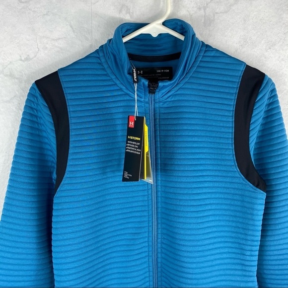[UA] Blue Storm Daytona Zip Up Jacket - Picture 2 of 3